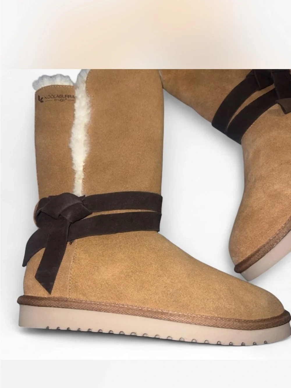 Koolaburra suede chestnut